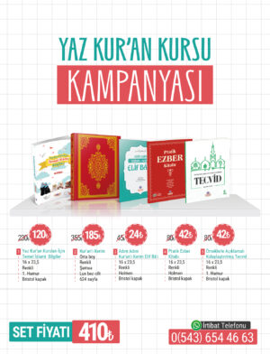 Yaz Kur'an Kursu Kampanyası