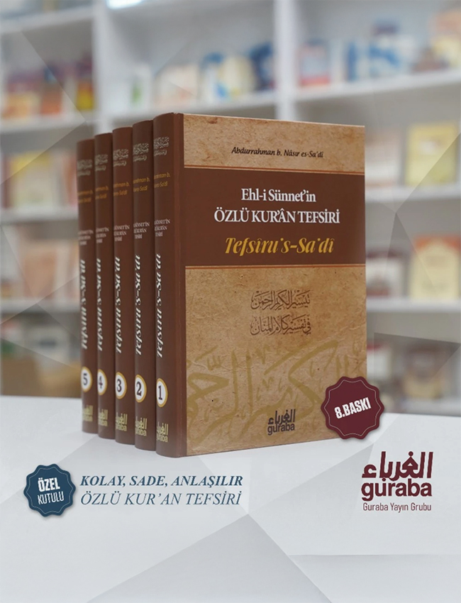 Tefsirus Sadi (5 Cilt); Özlü Kur'an Tefsiri (Sadi Tefsiri)